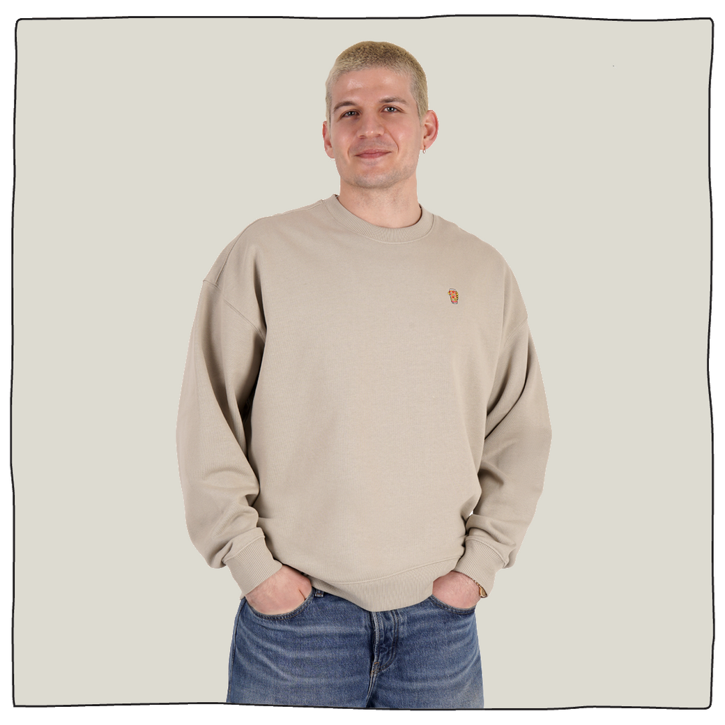 Mini Pint Sweatshirt - Stone